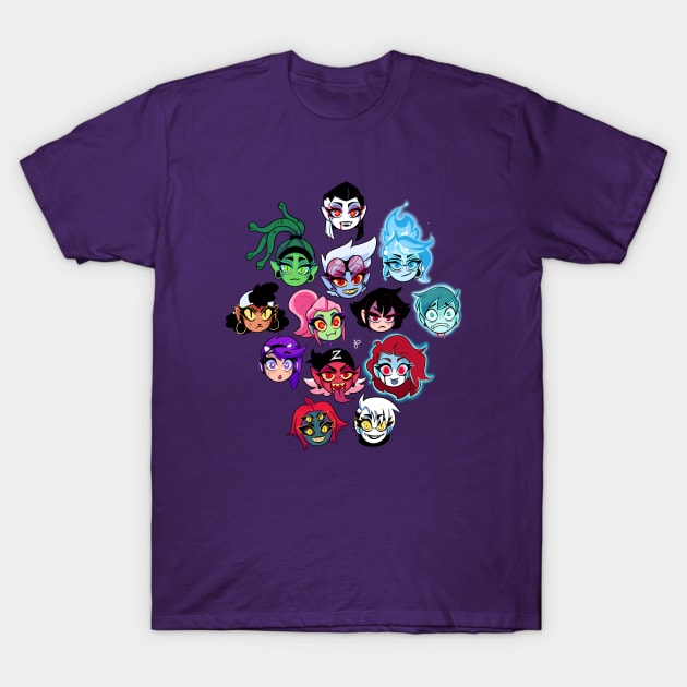 The Gang is All Here! (Sort of) T-Shirt by PeachFuzz Comics Store